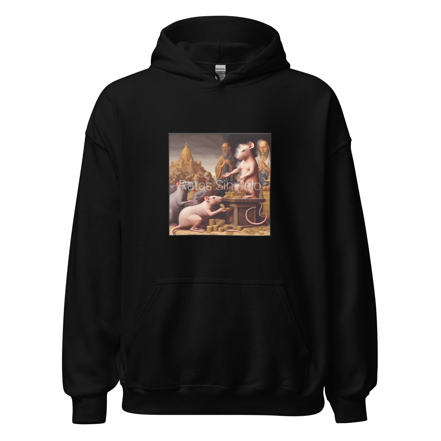 Ratas Sin Pelo - v1 - Unisex Hoodie